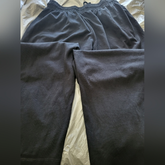 Zara Black Tapered Jogging Pants - Picture 7 of 8